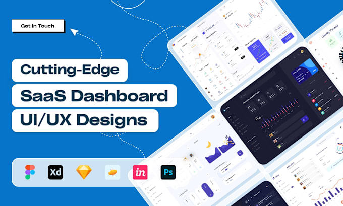 Gig Preview - Do dashboard design and saas ui ux design in figma