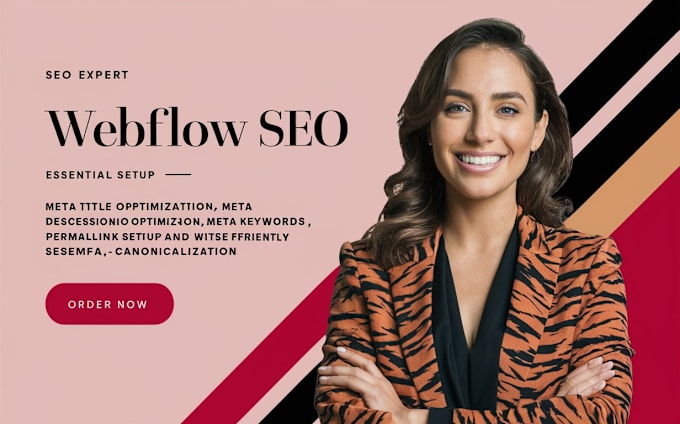 Gig Preview - Webflow on page SEO for webflow website