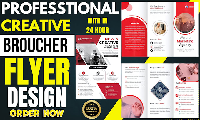 Gig Preview - Design professional flyer or brochure in 12 hours for you