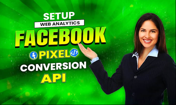 Gig Preview - Setup facebook pixel,conversion API, google analytics 4 with GTM