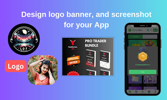 Gig Preview - Create the best app icon, banner, and screenshot