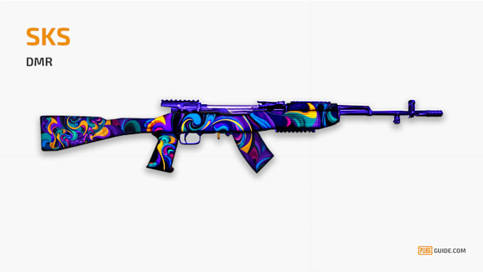 Gig Preview - Create gun skin or 2d skin art for game item props and objects in photoshop