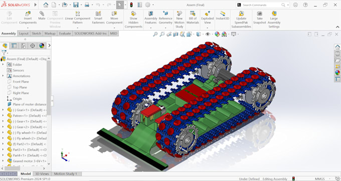 Gig Preview - Do cad modeling in solidworks