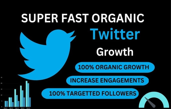 Gig Preview - Organic growth twitter marketing, tweet real account crypto followers, niche