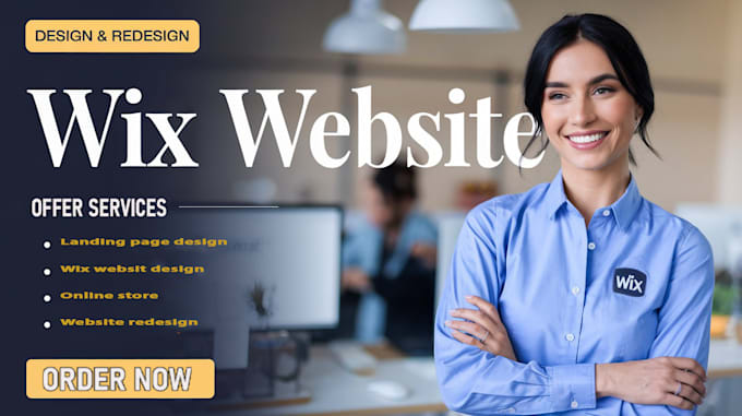 Gig Preview - Do wix website design or wix online store wix ecommerce a business wix website