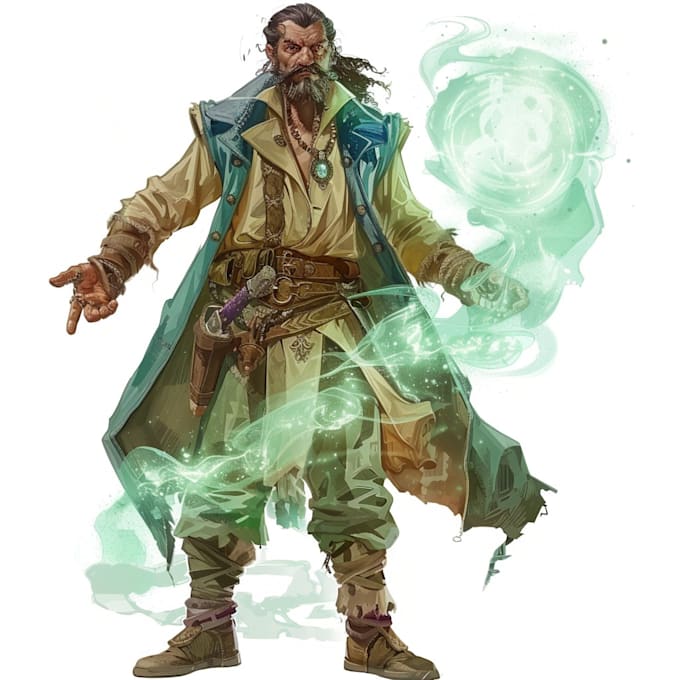 Bestseller - design an dnd character art illustration commissions