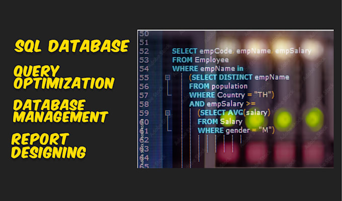 Gig Preview - Master sql database queries for efficient data management