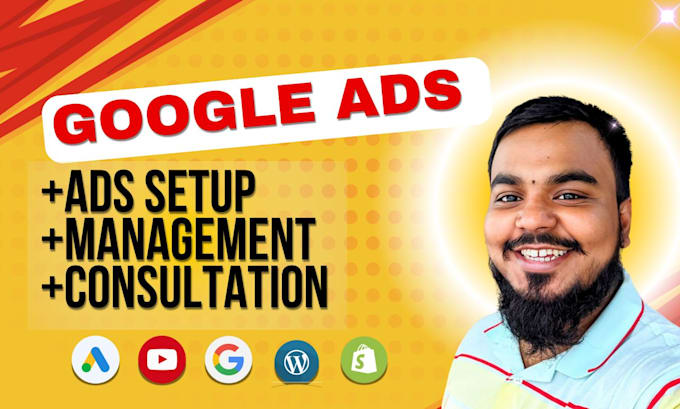 Bestseller - setup and manage the search ads campaign in google ads