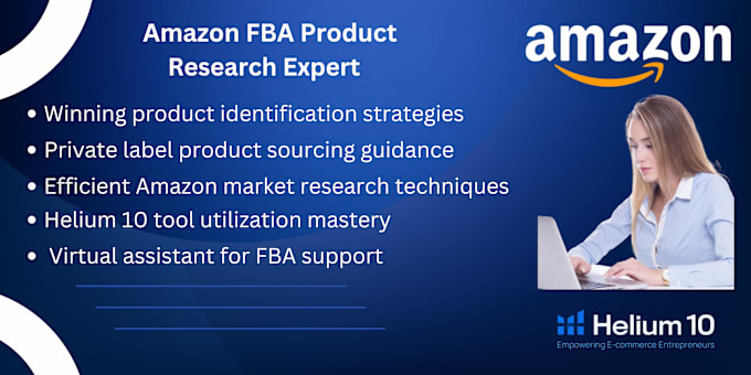 Gig Preview - Do amazon fba product research and private labelling virtual assistant