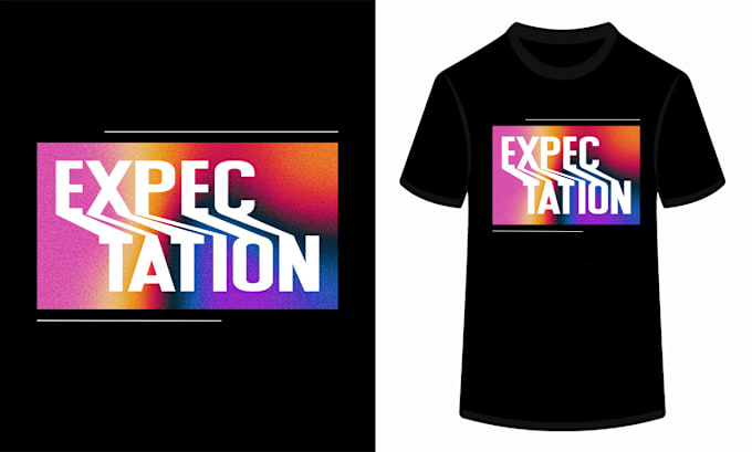 Gig Preview - Create all kind of t shirt print designs on your demand