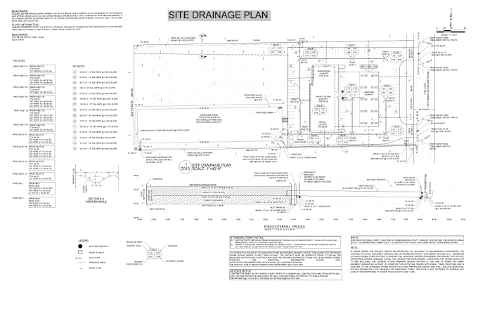 Gig Preview - Design storm water drainage plan and pipe network with plan and profile