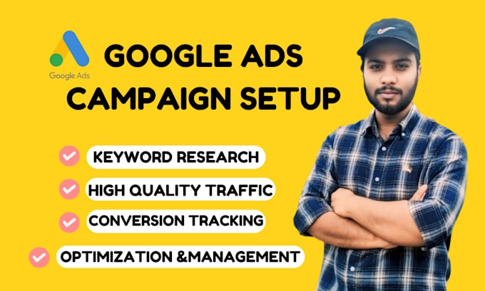 Gig Preview - Setup and manage google ads adwords ppc campaigns