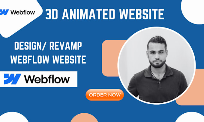 Gig Preview - Design framer website 3d spline webflow website redesign figma to webflow seo