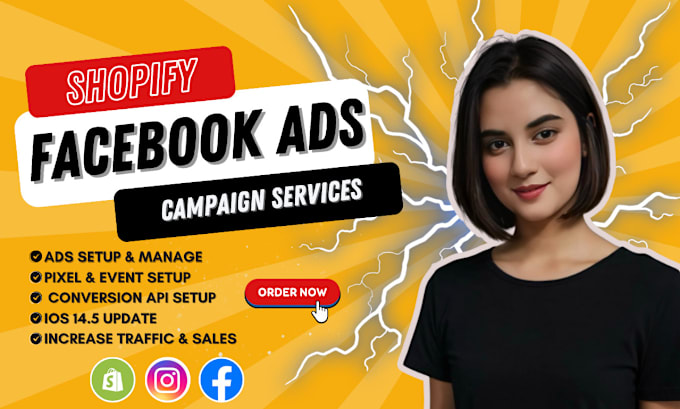 Gig Preview - Run facebook ads campaign, marketing, advertising, fb and instagram ads manager