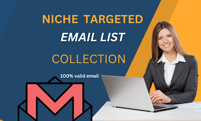 Gig Preview - Do verified email collection and niche targeted email list building