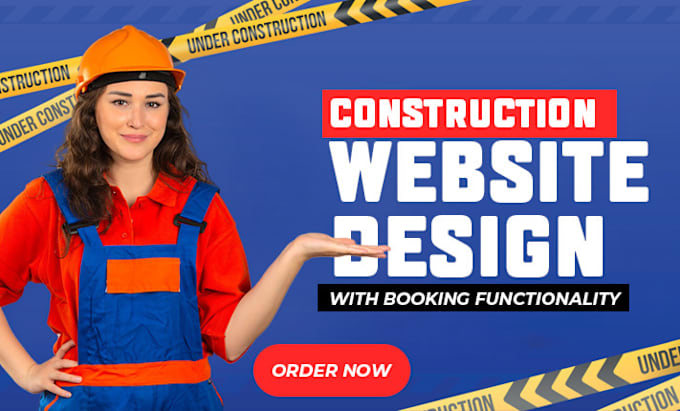 Gig Preview - Build and design contractor website and construction website