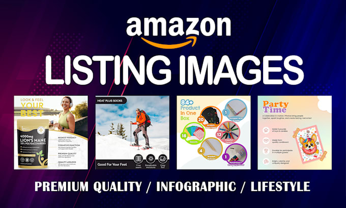 Gig Preview - Create amazon listing images