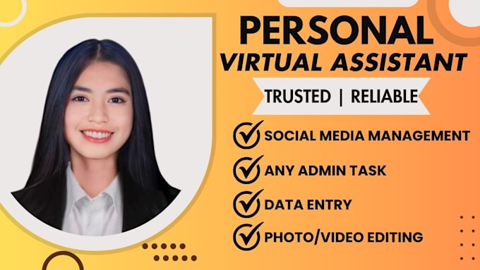 Gig Preview - Be your personal virtual assistant