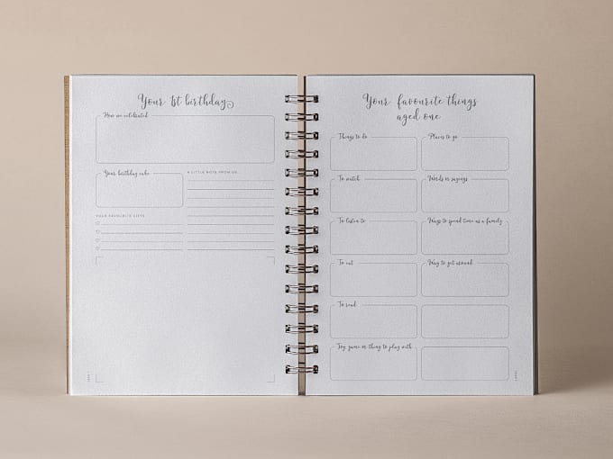 Gig Preview - Design custom planner, workbook, journal, tracker