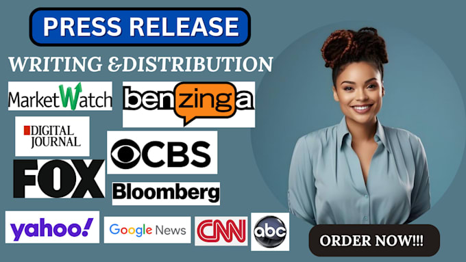 Gig Preview - Do press release writing, press release distribution, submit press release