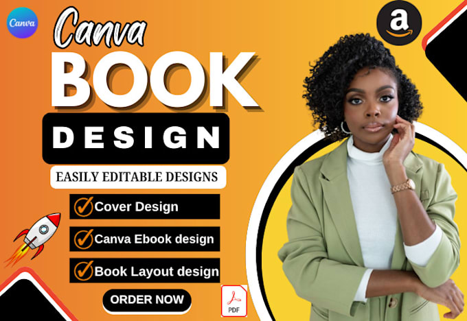 Gig Preview - Do ebook formatting, canva book design, amazon kdp book promotion