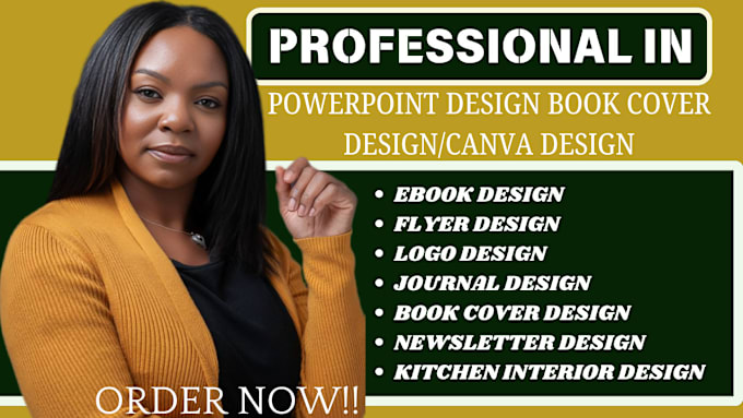 Gig Preview - Design your powerpoint presentation book cover design ebook design jersey design