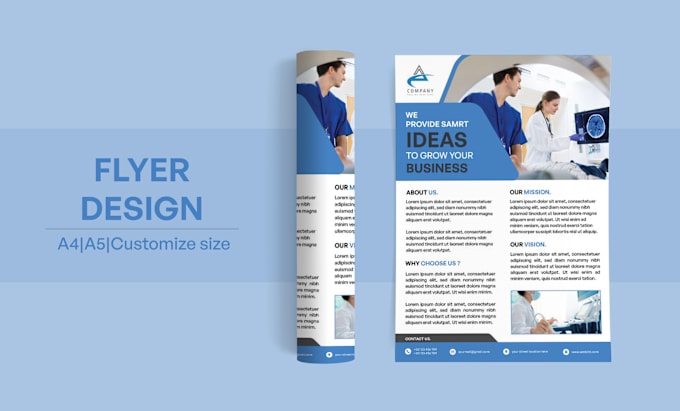 Gig Preview - Design a professional business flyer and brochure for your business