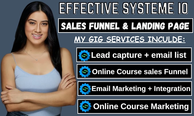 Gig Preview - Build, clone systeme io sales funnel ebook online course sales funnel systeme io