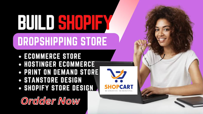 Gig Preview - Webshop,webstore,ecommerce store, wix studio, wix ngo,shopify, hostinger,godaddy