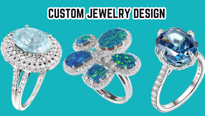 Gig Preview - Do professional jewelry retouching amazing jewelry design jewelry cad rendering