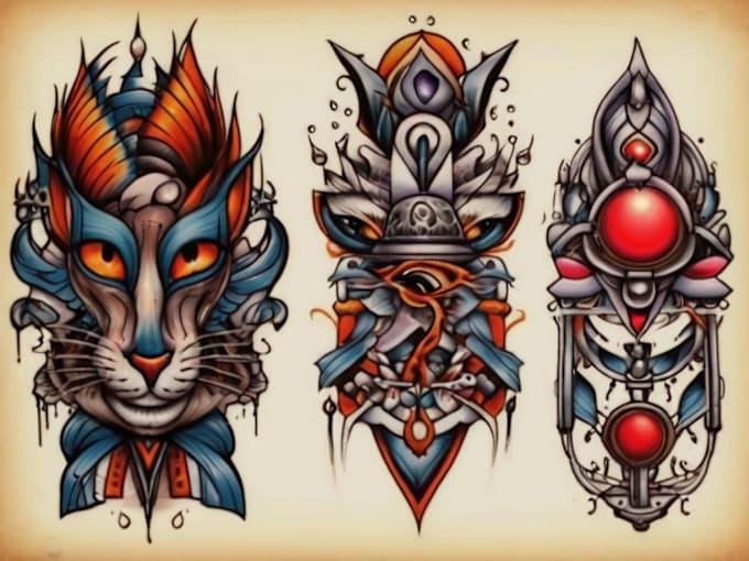 Gig Preview - Create old school or traditional tattoo design