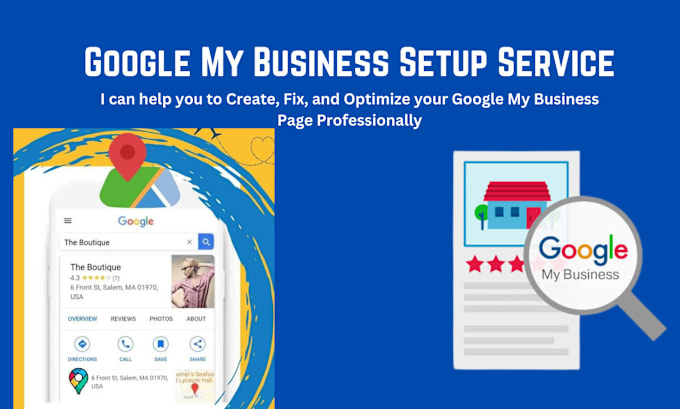 Gig Preview - Do google my business setup service