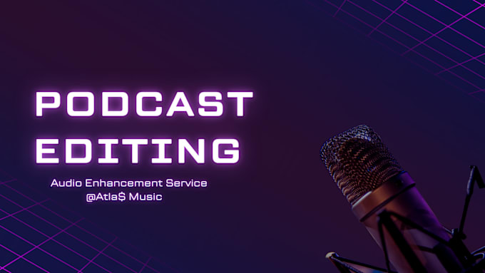 Gig Preview - Convert your poor podcast quality to a professional quality