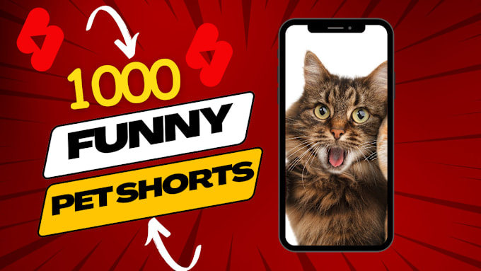 Gig Preview - Create 1000 viral funny pets shorts and reels for  youtube instagram tiktok