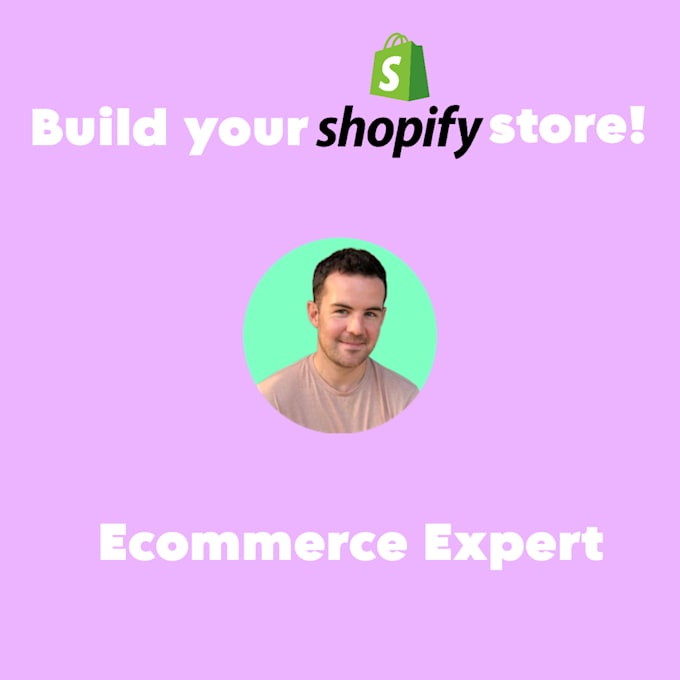 Gig Preview - Build shopify store or dropshipping ecommerce store