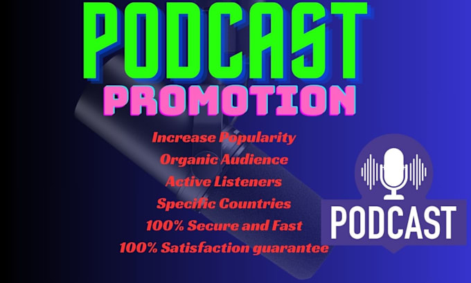 Bestseller - do promote your podcast and help increase worldwide popularity and downloads