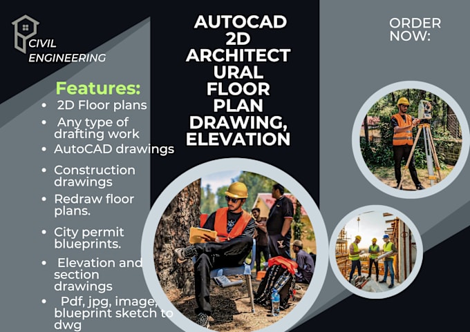 Bestseller - draft autocad 2d architectural floor plan drawing, elevation