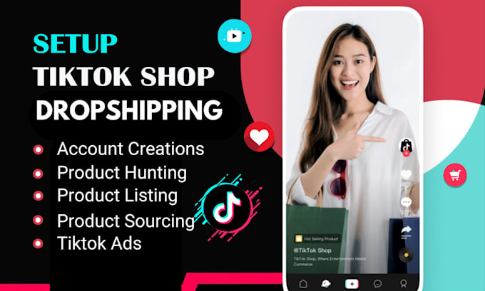 Gig Preview - Your tiktok shop virtual assistant expert in product listing tik tok shop ads