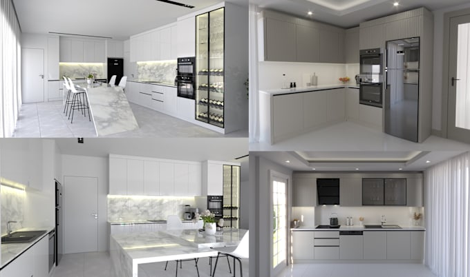 Gig Preview - Design kitchen and dinning room