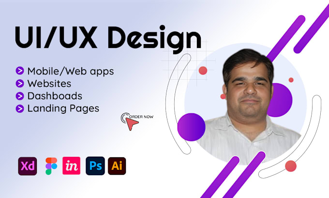 Gig Preview - Do expert UX UI design for web app and dashboard