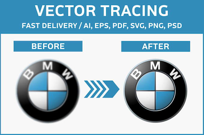 Gig Preview - Do vector tracing, I will convert your logo or image to vector