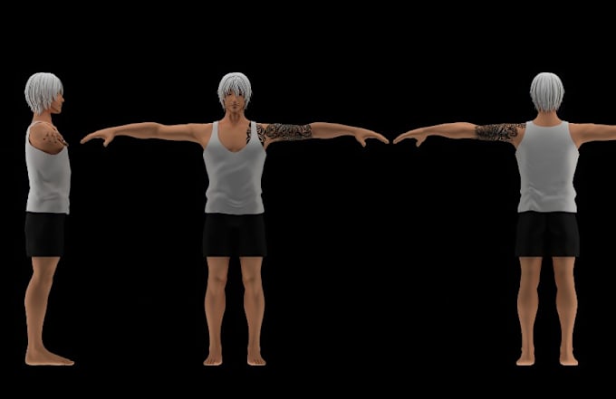 Gig Preview - Model custom 3d vrchat avatar, furry avatar, vrc avatsr rigging