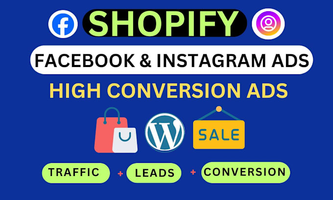 Bestseller - do shopify facebook ads campaign,advertising,instagram marketing,fb ads