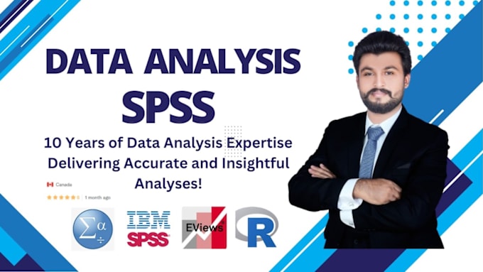 Gig Preview - Perform professional spss data analysis with detailed report