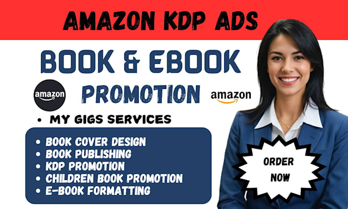 Gig Preview - Do amazon kdp book formatting proofreading kdp book publishing ebook promotion