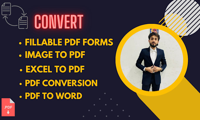 Gig Preview - Create fillable pdf forms, excel forms, word forms