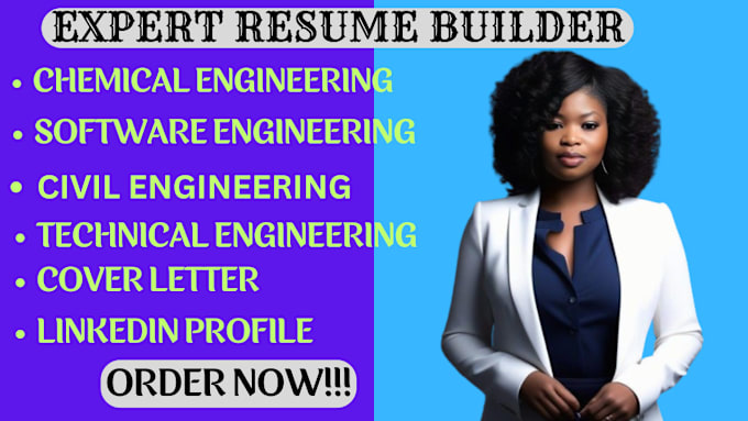 Bestseller - write professional engineering resume, mining resume, cover letter and linkedin