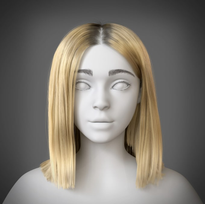 Gig Preview - 3d character modeling and add realistic grooming hairs, xgens in maya, blender