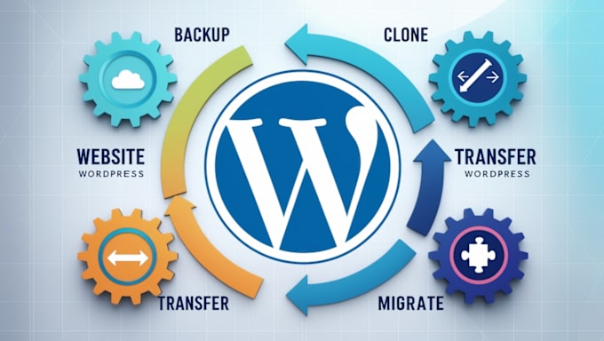 Gig Preview - Do wordpress website backup, clone, migrate and transfer