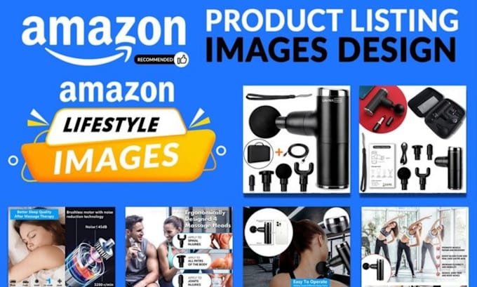 Gig Preview - Design stunning amazon product image listing, amazon ebc and product upload